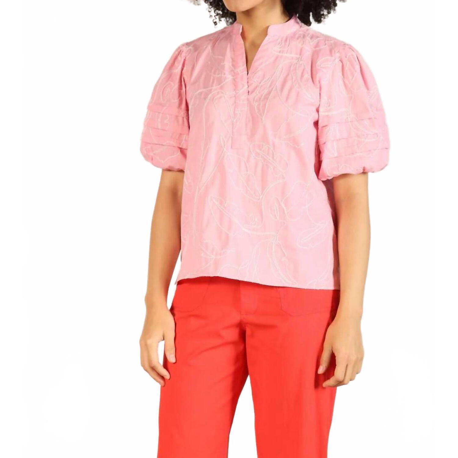 New Maude Vivante Mia Top In Blush